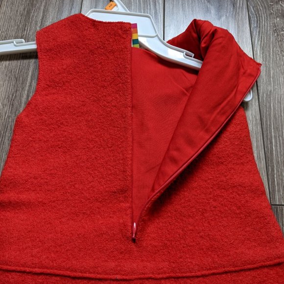 NWT Toddler Girl (4T) - DPAM Wool Shift Dress - Picture 7 of 9